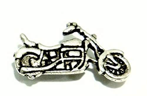 Motorcycle Push Pins, Decorative Push Pins, Unique Gold and Silver Push Pins, 15 Piece Metal Push Pin Set
