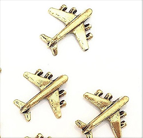 JET PLANE 3PC LAPEL PINS CL-570 AG