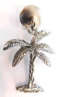 Palm Tree Roller Shade Pull, Window Shade Pull, Decorative Shade Pull