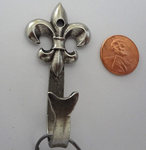 Fluer De Lis Hook, Medium Wall Hook, Picture Hook, Jewelry Hook, Decorative Wall Hook, 1 Piece, Silver Finish