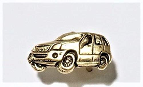 SUV Push Pins, Decorative Push Pins, Unique Gold Push Pins, 15 Piece Metal Push Pin Set