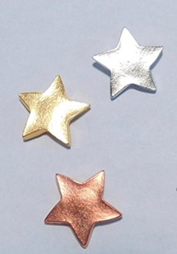 Star Push Pins, Decorative Push Pins, Unique Gold Push Pins, 15 Piece Metal Push Pin Set