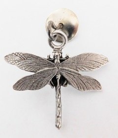 Dragonfly Roller Shade Pull, Window Shade Pull, Decorative Shade Pull