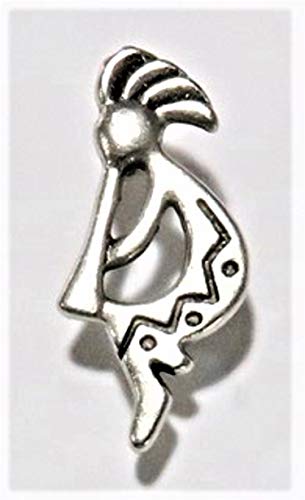 Kokopelli Push Pins, Decorative Push Pins, Unique Silver Push Pins, 15 Piece Metal Push Pin Set