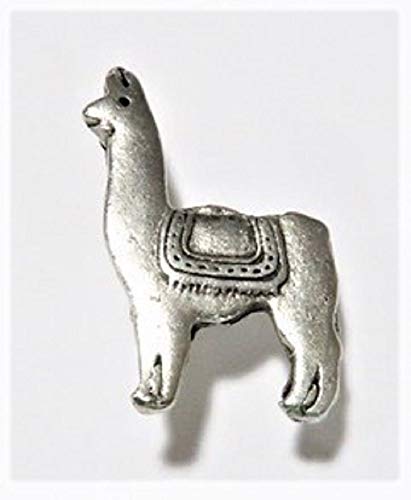 Llama Push Pins, Decorative Push Pins, Unique Silver Push Pins, 15 Piece Metal Push Pin Set