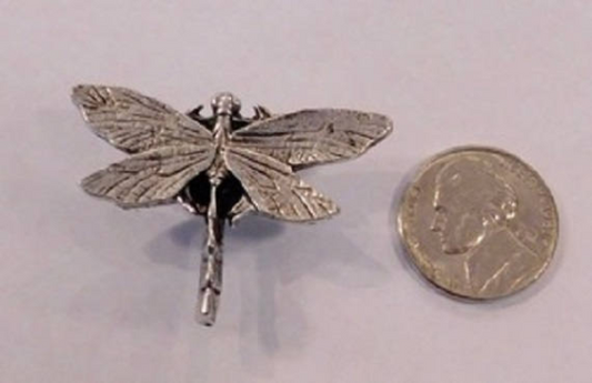 Large Dragonfly Push Pins, Decorative Push Pins, Unique Gold Push Pins, 9 Piece Metal Push Pin Set, 9 Pieces