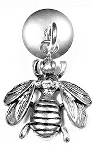 BEE SHADE PULL, ANTIQUE SILVER FINISH,