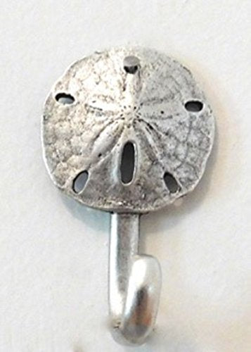 Sand Dollar Hook, Small Wall Hook, Picture Hook, Jewelry Hook, Decorative Wall Hook, 1 Piece