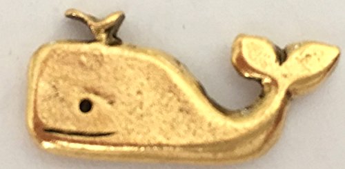 Whale Push Pins, Decorative Push Pins, Unique Gold Push Pins, 15 Piece Metal Push Pin Set