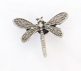 Norma Jean Designs Dragonfly Magnet Set of 3 PCS Antique Silver Finish
