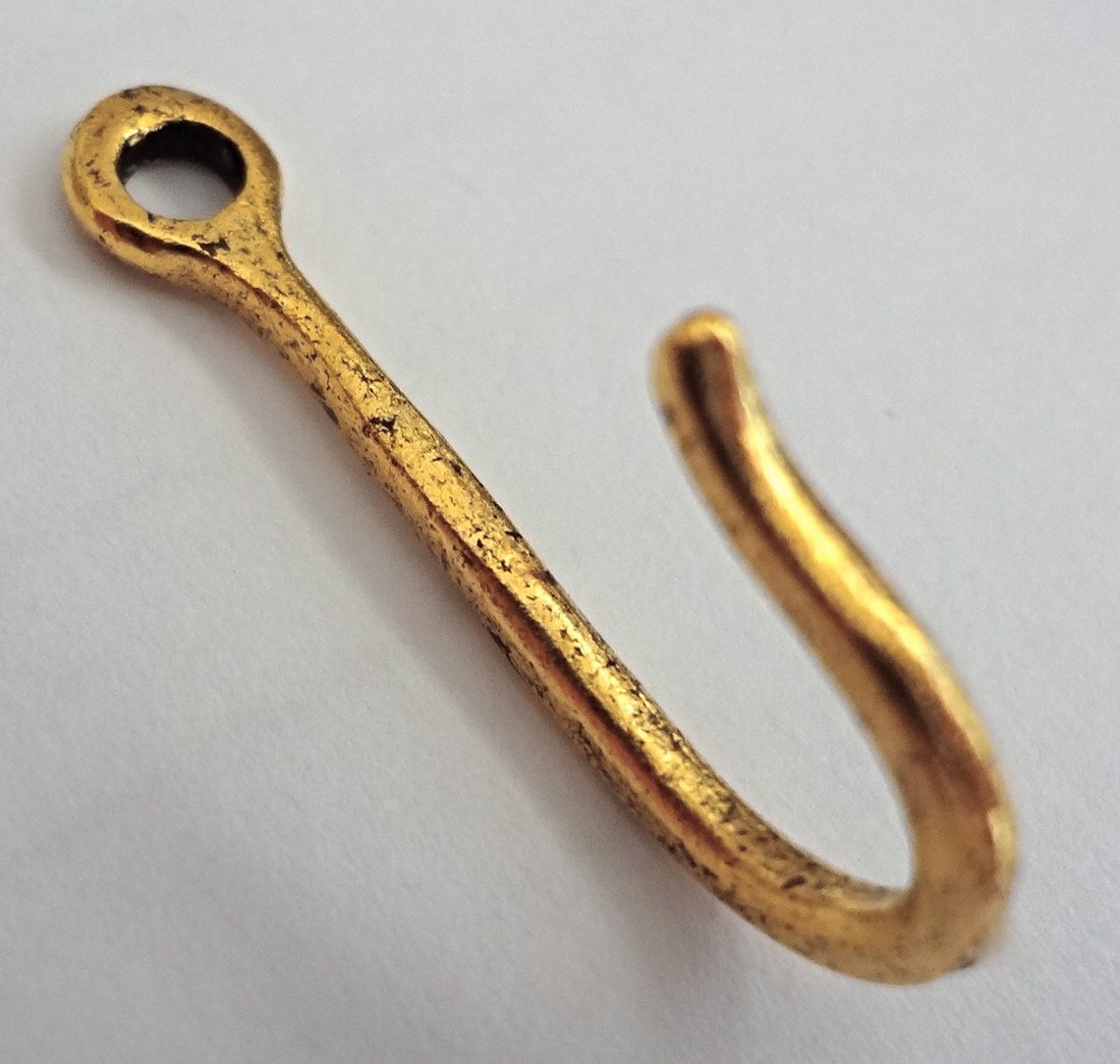 Decorative Push Pin Hooks, Decorative Push Pins, Unique Gold Pin Hooks, 15 Piece Metal Hook Set