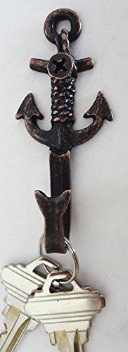 Anchor Hooks, Medium Wall Hook, Picture Hooks, Jewelry Hook, Decorative Wall Hooks, 1 Piece, Bronze Finish