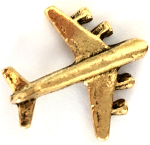 Jet Push Pins, Decorative Push Pins, Unique Gold Push Pins, 15 Piece Metal Push Pin Set