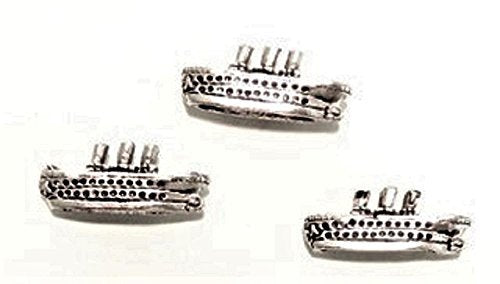 Cruise Ship Push Pins, Decorative Push Pins, Unique Silver Push Pins, 15 Piece Metal Push Pin Set