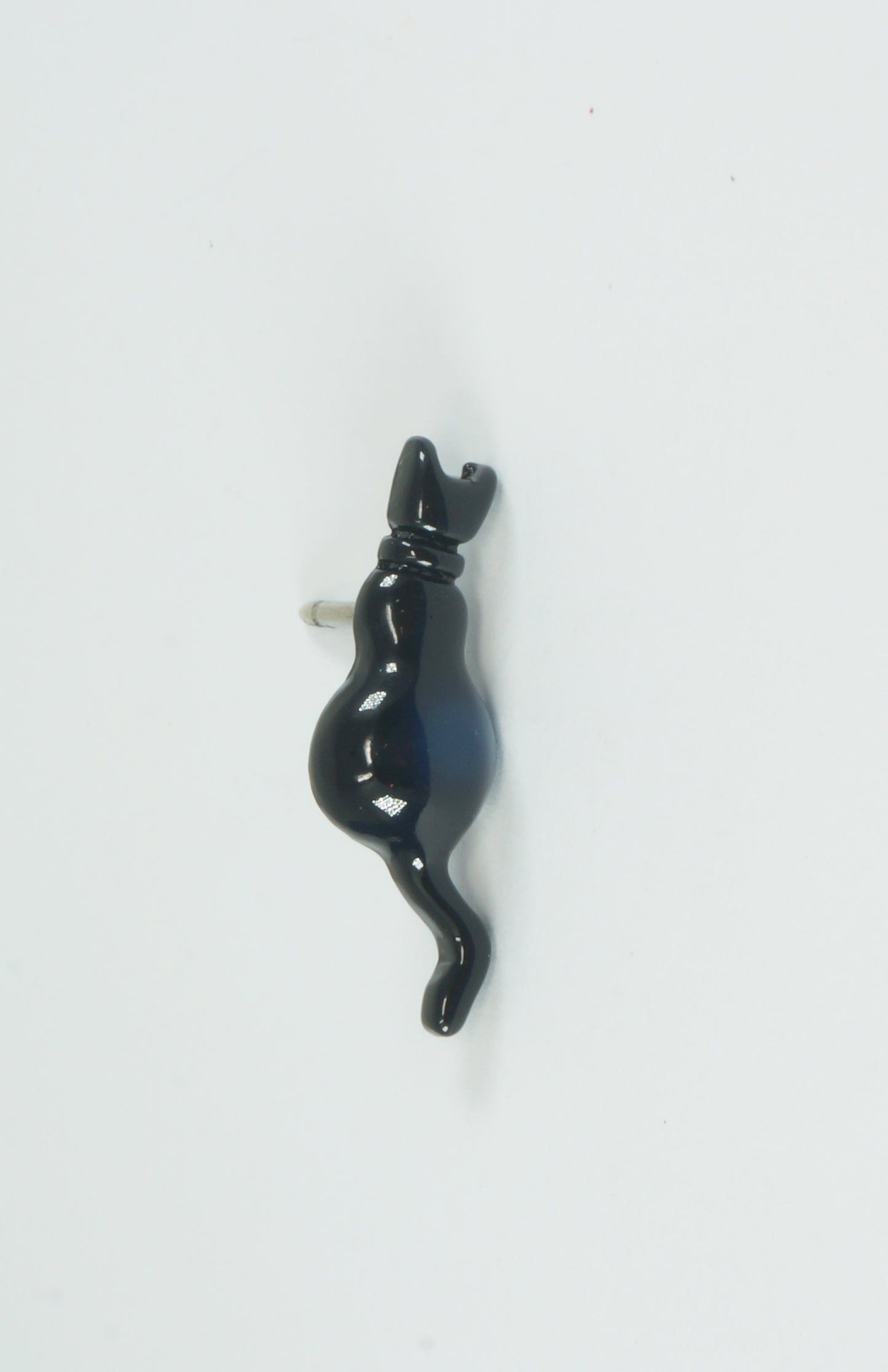 Black Cat Push Pins, Decorative Push Pins, Unique Black Painted Push Pins, 15 Piece Metal Push Pin Set