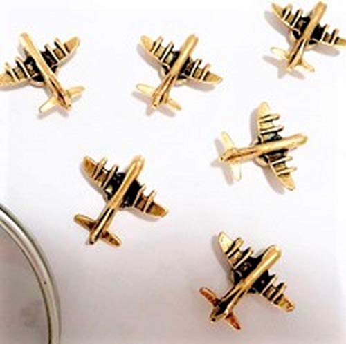 Norma Jean Designs Decorative Airplane Magnets Set of 6PC MG-609AG