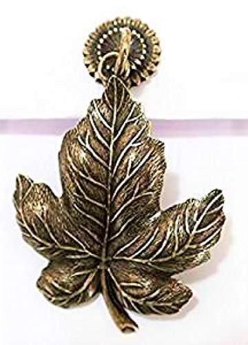 Maple Leaf Roller Shade Pull, Window Shade Pull, Decorative Shade Pull